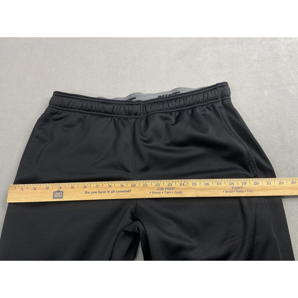 Nike Pants Mens Large‎ Black Sweats Therma Fit KO Knockout Gym Track Athleisure - Picture 7 of 14